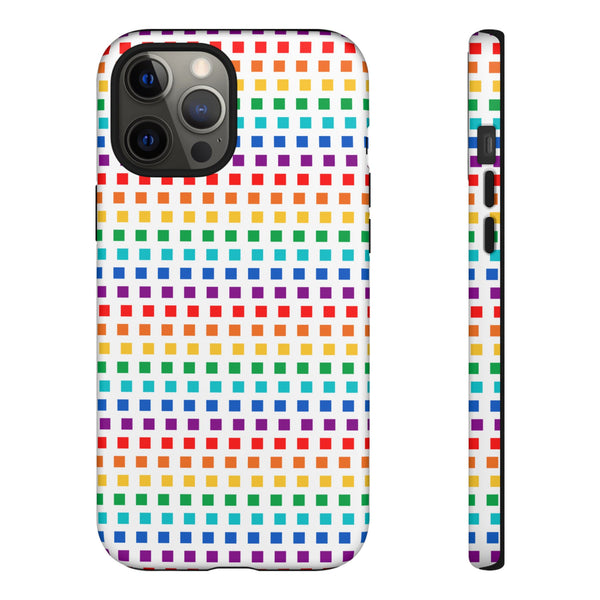 Rainbow on white -  Tough Case