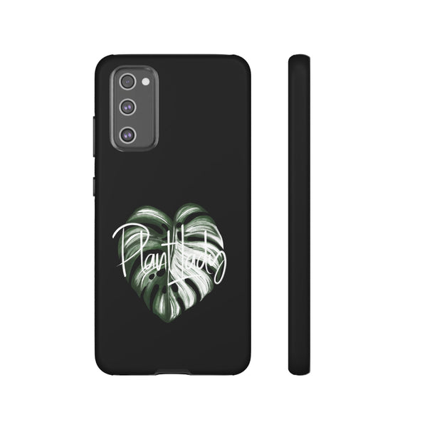 Monstera Albo Plant Lady  - Tough Phone Case