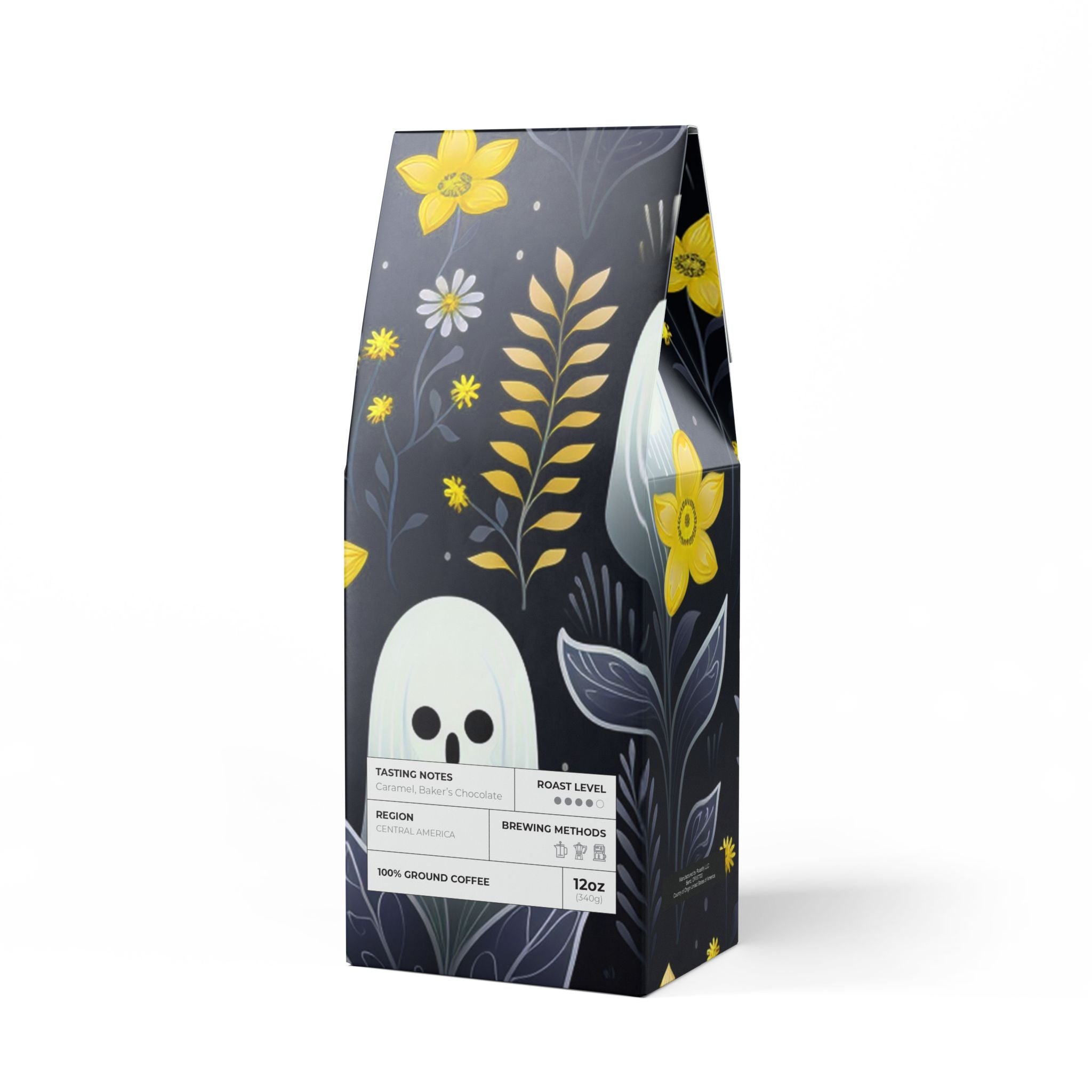 Ghosty Flowers - Flathead Valley Coffee Blend (Medium-Dark Roast)