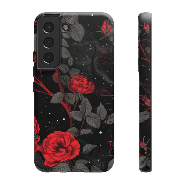 Dark Red Roses  - Tough Phone Case