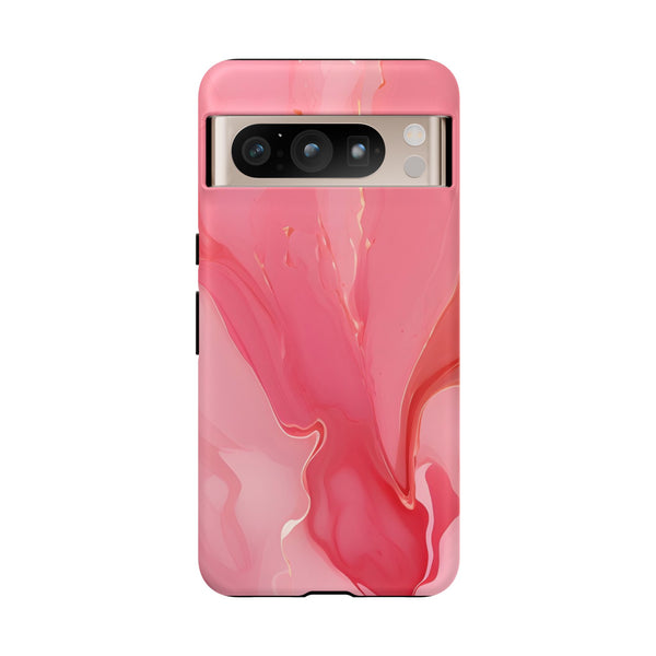 Pink Marble Tough Phone Case