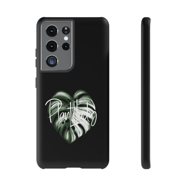 Monstera Albo Plant Lady  - Tough Phone Case