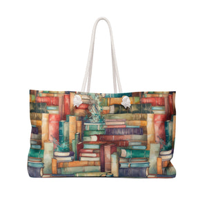 Whimsical Books Weekender Tote