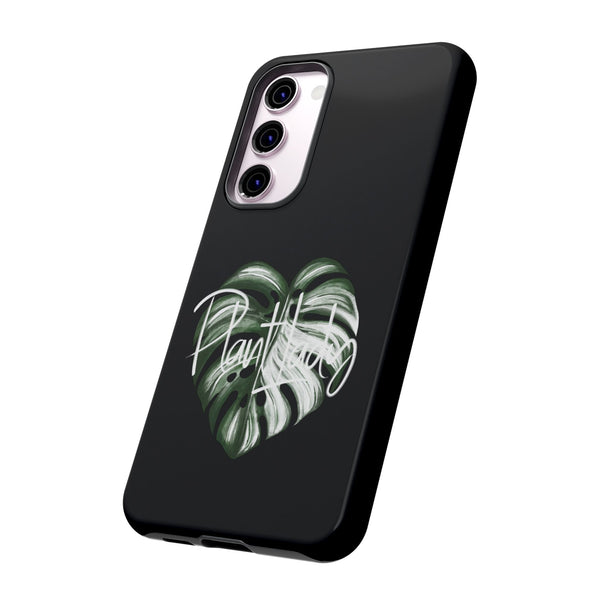 Monstera Albo Plant Lady  - Tough Phone Case