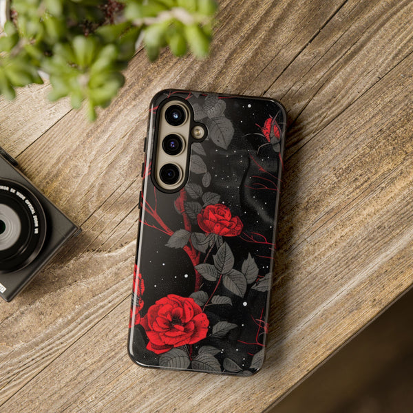 Dark Red Roses  - Tough Phone Case