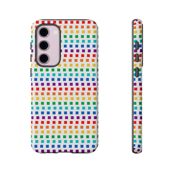 Rainbow on white -  Tough Case