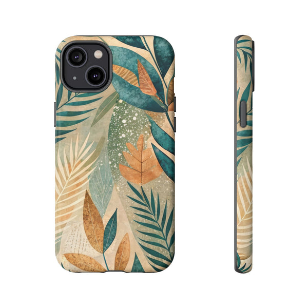 Boho Leaves Tough Phone Case