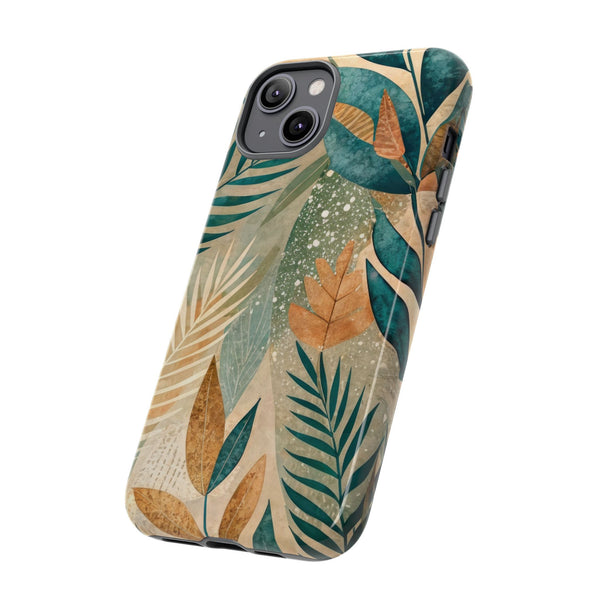 Boho Leaves Tough Phone Case