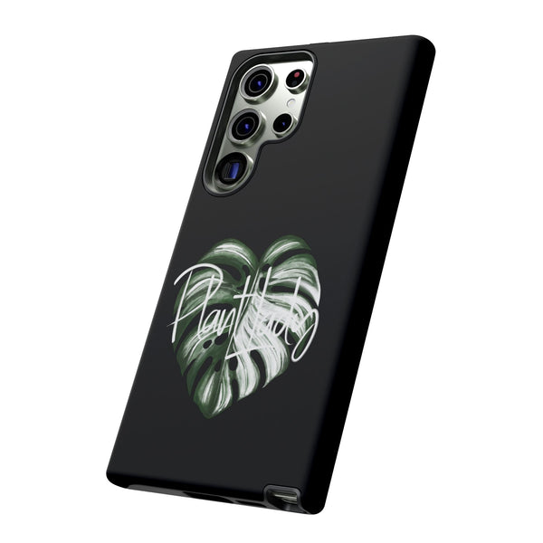 Monstera Albo Plant Lady  - Tough Phone Case