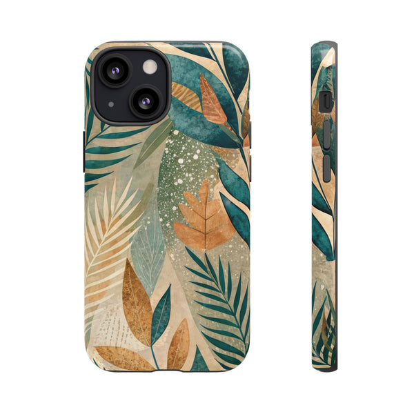 Boho Leaves Tough Phone Case