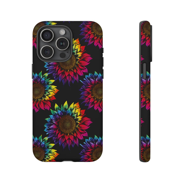 Rainbow Sunflowers  - Tough Phone Case