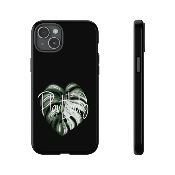 Monstera Albo Plant Lady  - Tough Phone Case