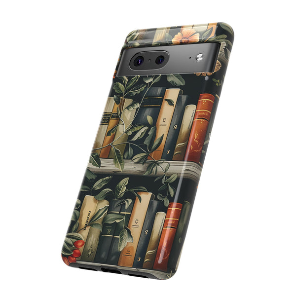 Moody Books Tough Phone Case