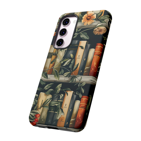 Moody Books Tough Phone Case