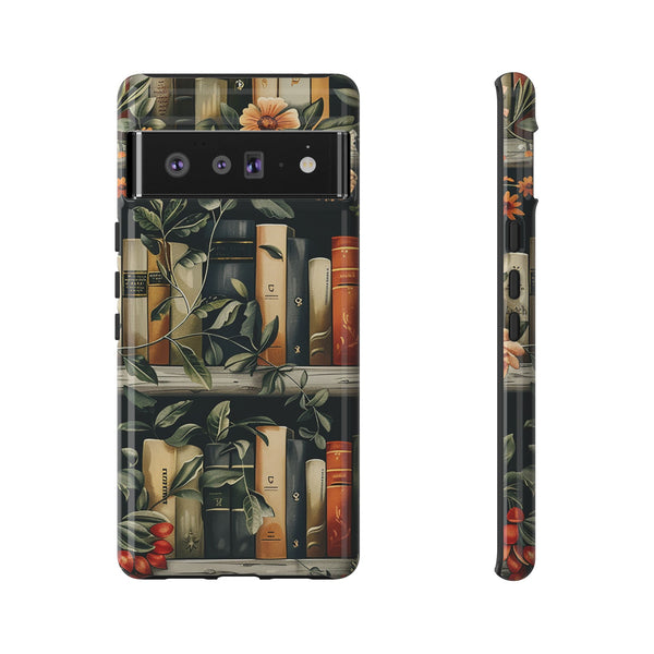 Moody Books Tough Phone Case