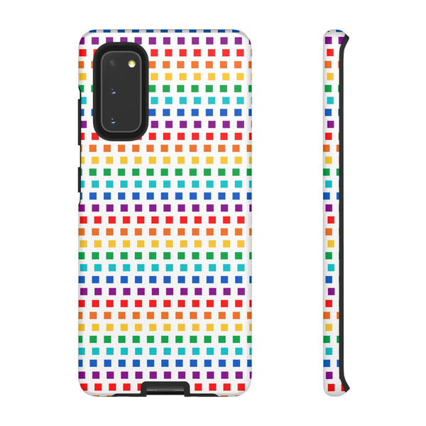 Rainbow on white -  Tough Case