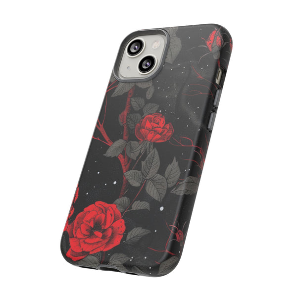 Dark Red Roses  - Tough Phone Case