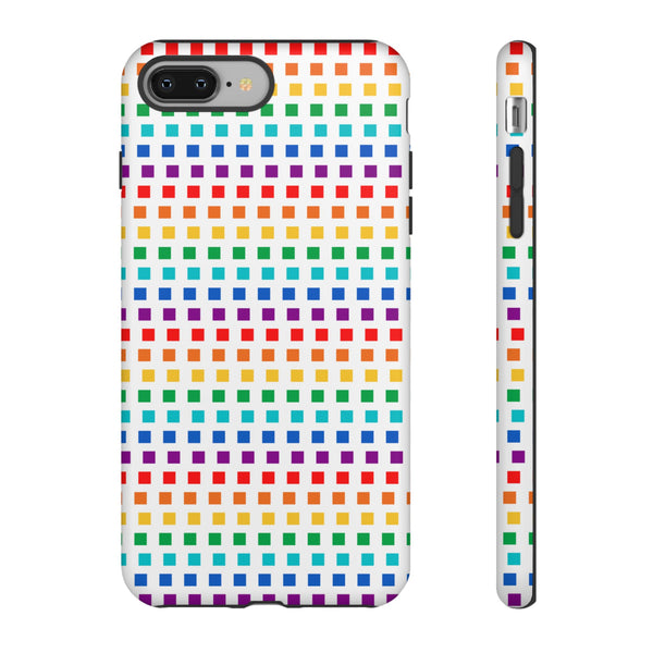 Rainbow on white -  Tough Case