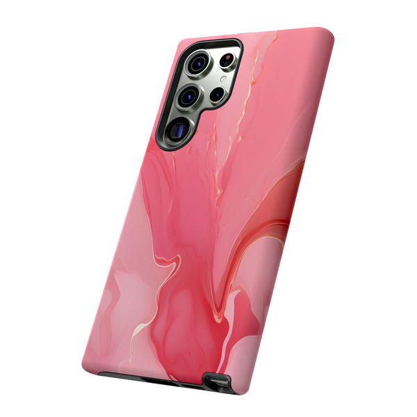 Pink Marble Tough Phone Case