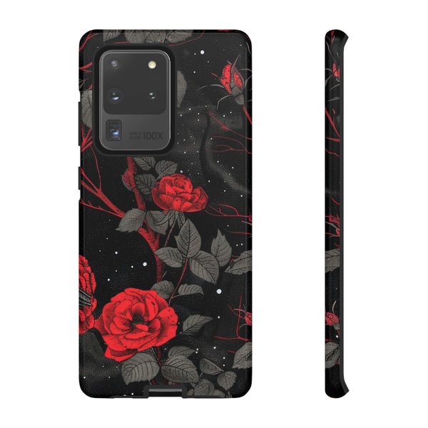 Dark Red Roses  - Tough Phone Case