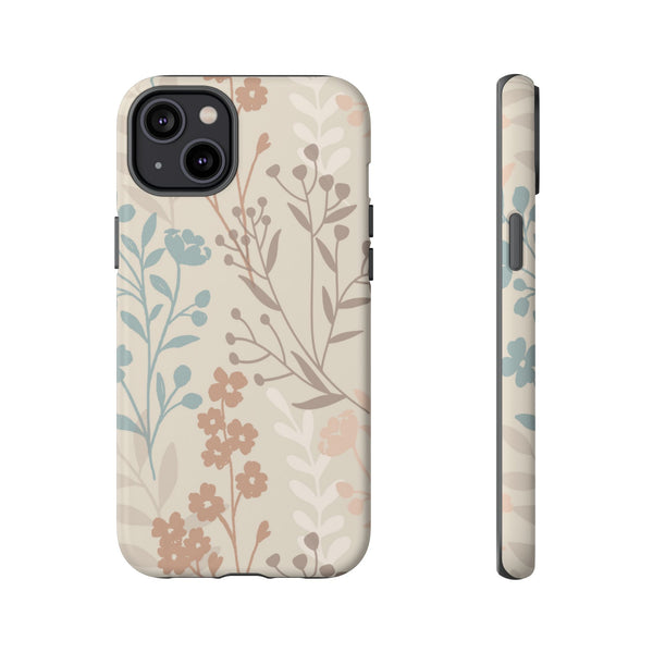 Gentle Boho Florals  - Tough Phone Case