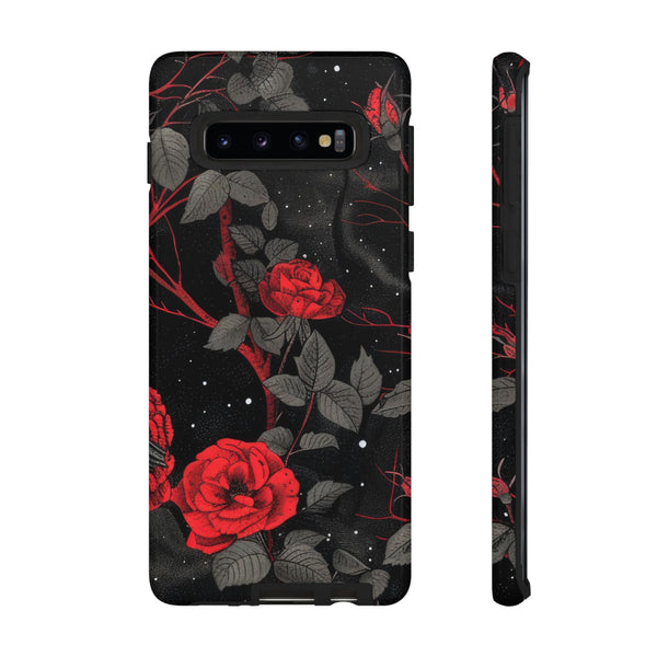 Dark Red Roses  - Tough Phone Case