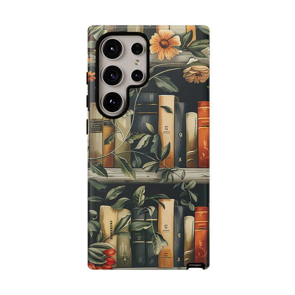 Moody Books Tough Phone Case