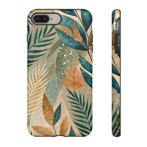 Boho Leaves Tough Phone Case