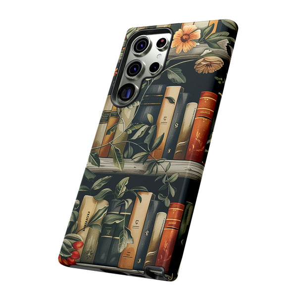 Moody Books Tough Phone Case