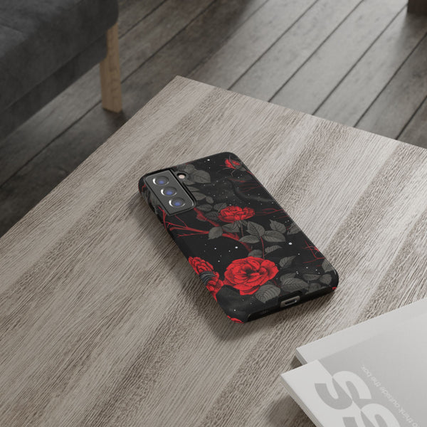 Dark Red Roses  - Tough Phone Case