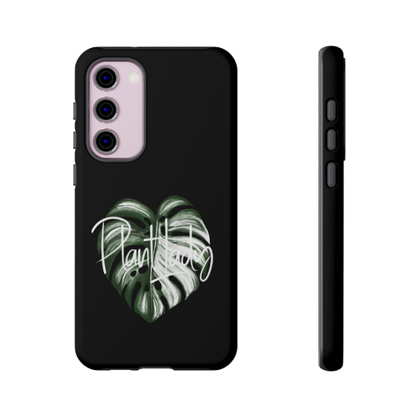 Monstera Albo Plant Lady  - Tough Phone Case