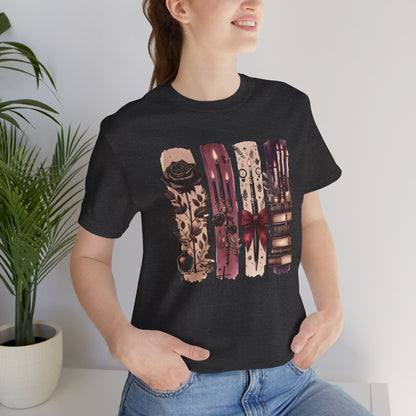 Just Go Away T-Shirt - Dark Fantasy Book Lover Tee | Bookish Introvert Aesthetic Shirt