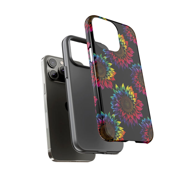 Rainbow Sunflowers  - Tough Phone Case