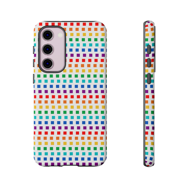 Rainbow on white -  Tough Case