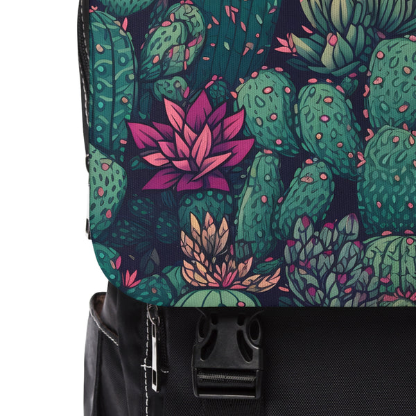 Funky Cactus - Shoulder Backpack