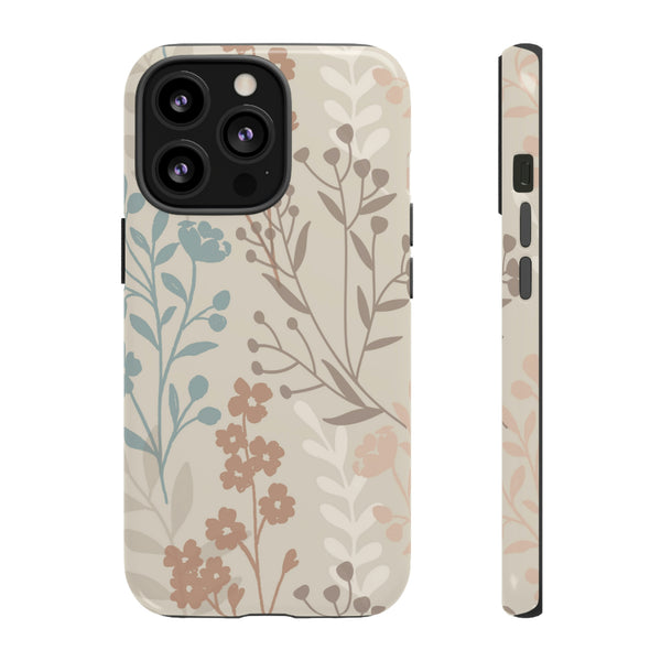 Gentle Boho Florals  - Tough Phone Case