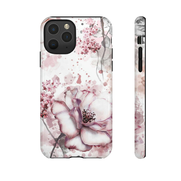 Pale Pink Florals  - Tough Phone Case