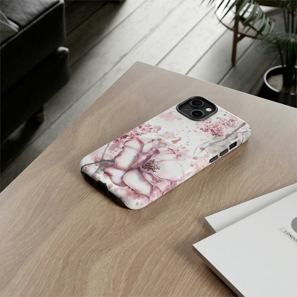 Pale Pink Florals  - Tough Phone Case